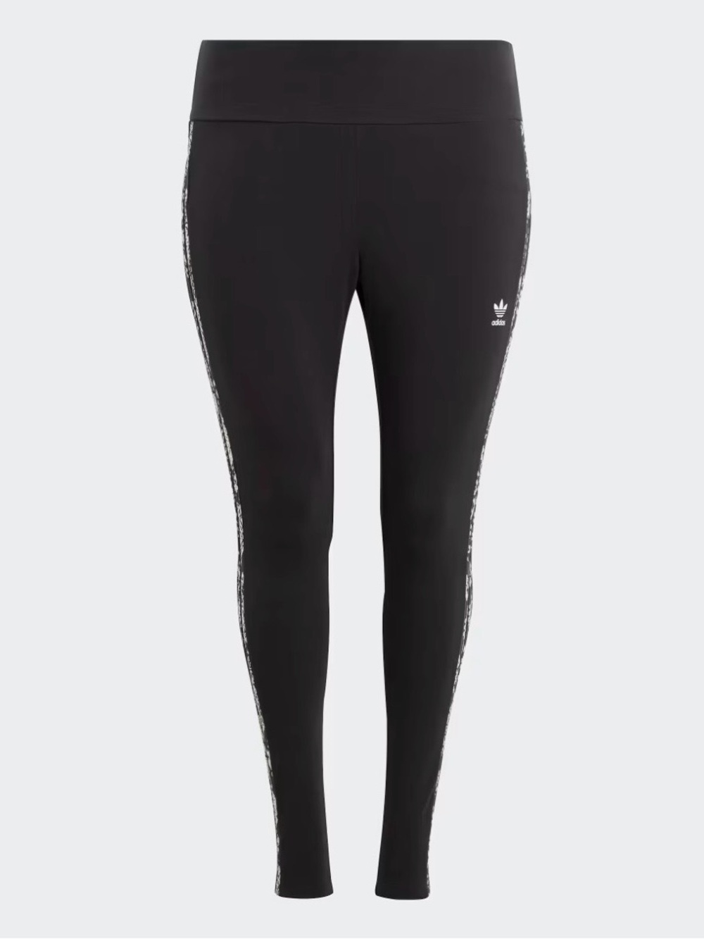 Adidas - Women's 3-Stripes Print Leggings (Plus Size)
